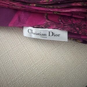 Christian Dior Pink Scarf
